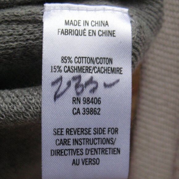 Theory Cinda Cotton Cashmere Pullover Sweater - Picture 10 of 10